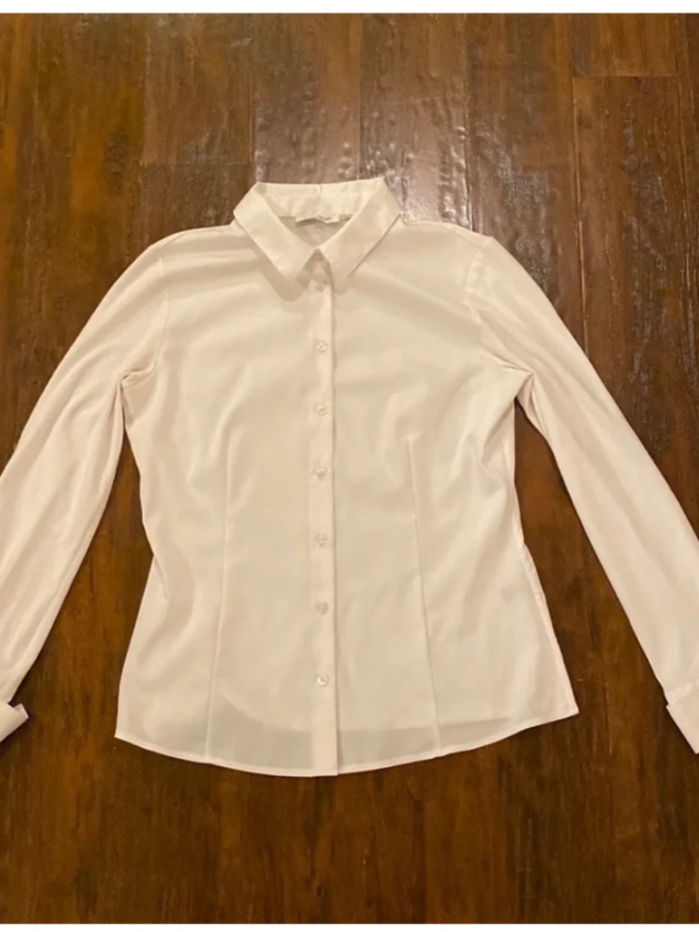 Calvin Klein white button-down shirt